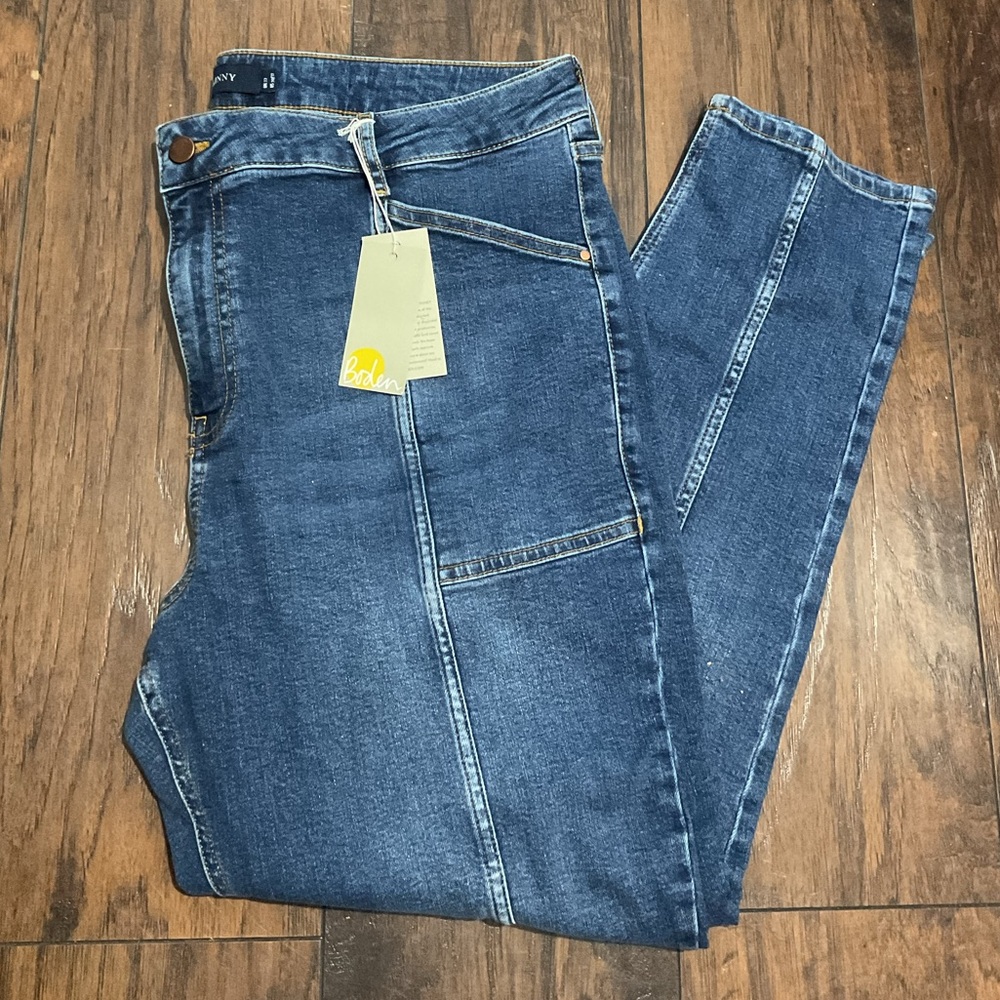 Boden Plus size Mid Rise Full Length Skinny Jeans
